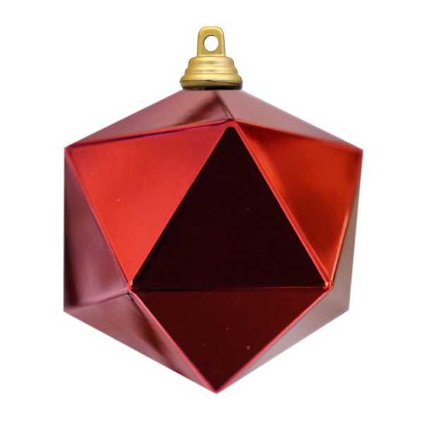 Geometrische ballen rood