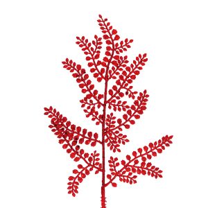 Rood Glitterblad